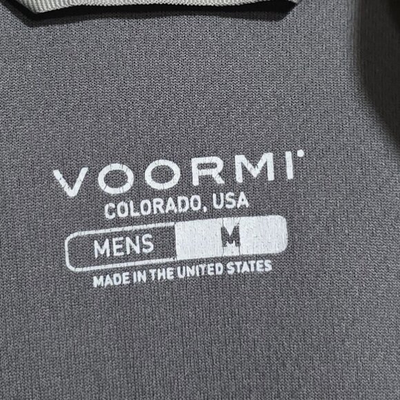 VOORMI Made in USA Men's Access NXT 1/4 Zip Pullover - Gunmetal Gray - Sz M* - Picture 4 of 6